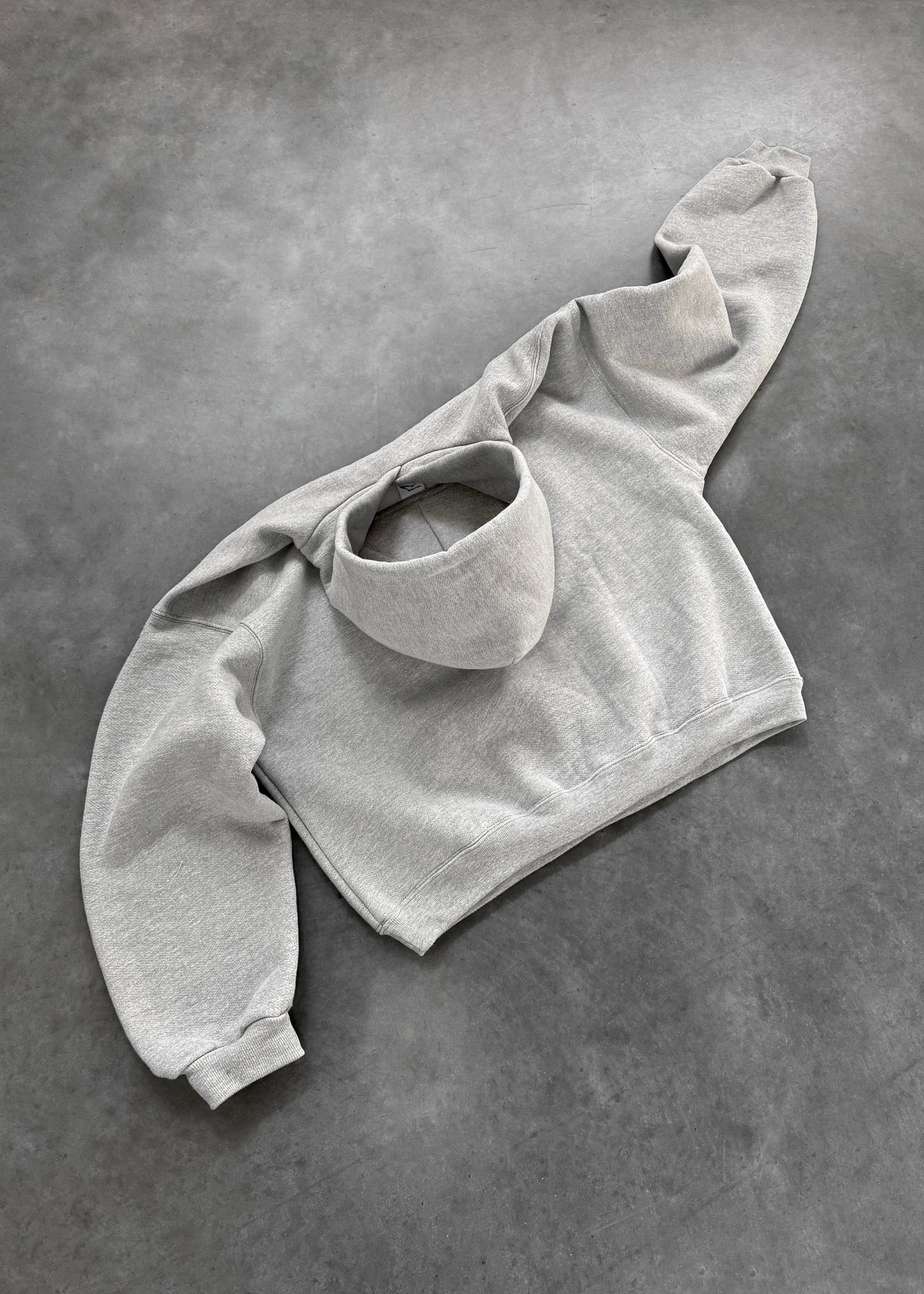 HOODIE - HEATHER GREY